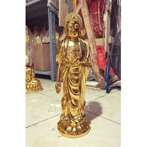 Tượng Phật Di Đà cỡ 50cm dát vàng
