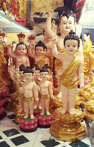 Tượng Phật đản sanh 60cm