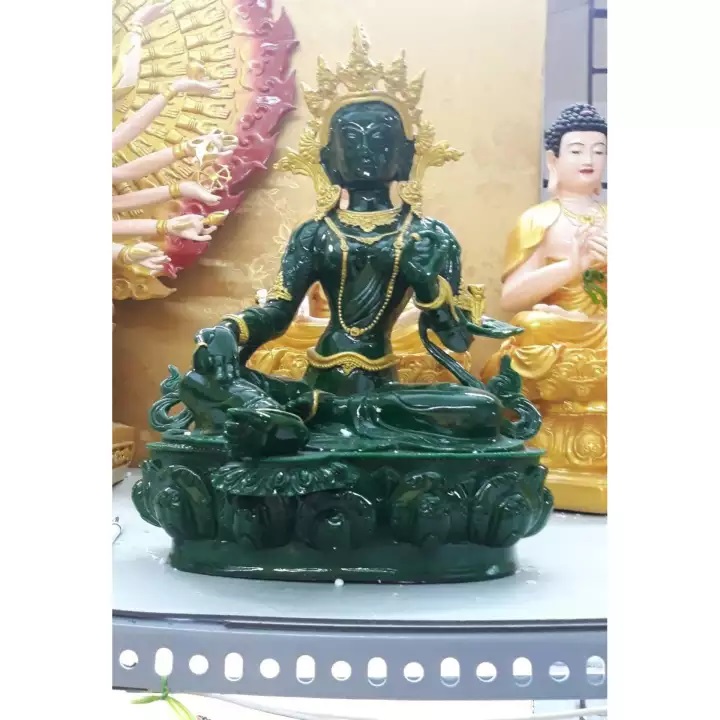 Tượng Phật mẫu Tara xanh 50cm