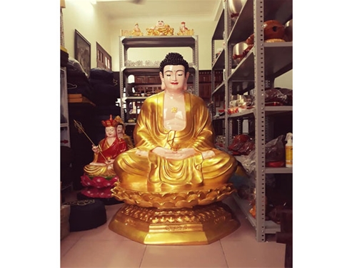 Tượng Phật Di Đà 1m4
