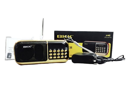 Đài nghe thẻ BKK K39 có đèn 3 pin
