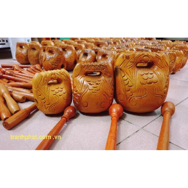 Mõ mít lõi nhỏ 8.5cm 10cm 12cm đủ đế dùi