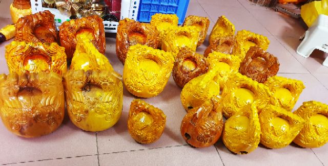 Mõ gỗ lõi mít cỡ 2 tay, 2.5 tay, 3 tay