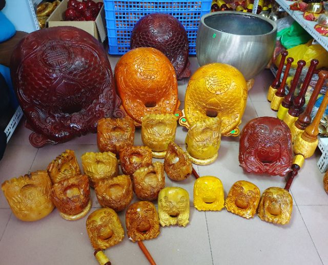Mõ gỗ lõi mít cỡ 2 tay, 2.5 tay, 3 tay