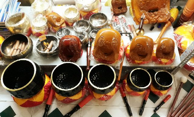 Chuông đen vân lục giác Đài Loan 4in- 5in - 6in