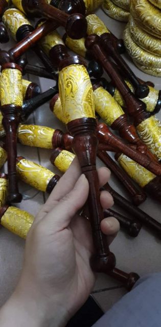 Đế, dùi chuông mõ cỡ 2 tay đến 3.5 tay