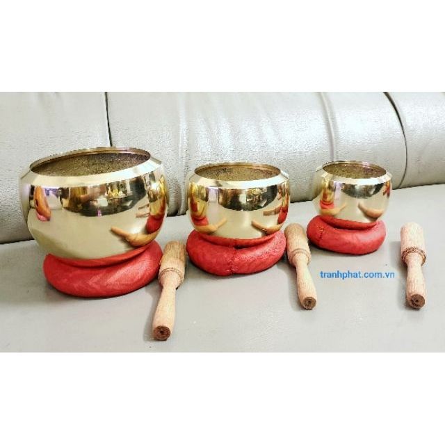 Chuông VN đồng dày dặn đk 9cm đến 14cm