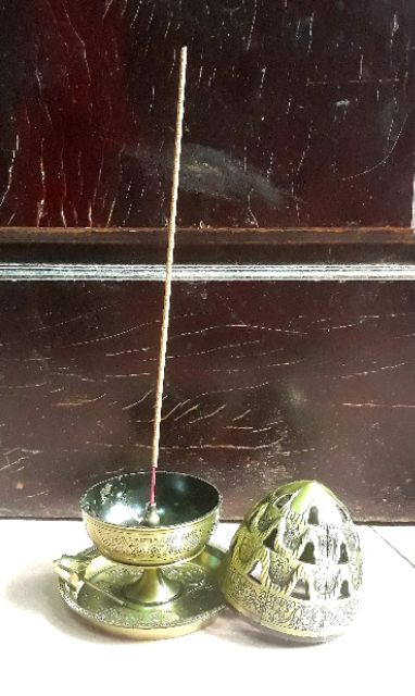 Đỉnh hương đồng - đỉnh trầm hương búp sen cao 16cm